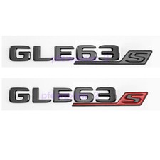 F&uuml;r Mercedes Benz GLE63S Letters Emblems Aufkleber Badge Abzeichen Auto NEW