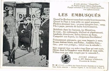PC LES EMBUSQUES ANDRE SORIAC POLITICS, PROPAGANDA, SATIRE (a29833)
