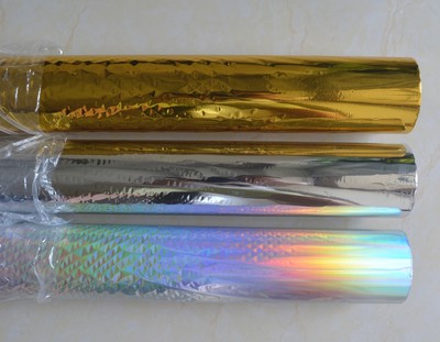 Hot Foil Stamping Paper Heat Transfer Printing Shining Craft Color Width Choice 