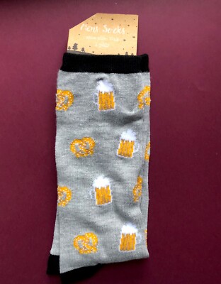 Gertex Men s Novelty Socks Pretzel Beer