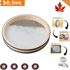 Large Premium Ocean Sound Wave Bead Drum Musical Instrument - Natural Color