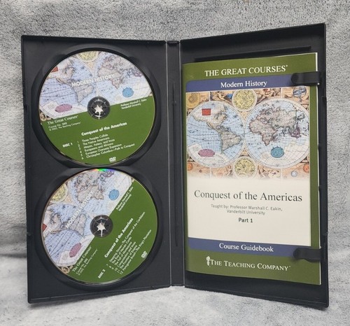 Great Courses: Conquest of the Americas: Modern History Pts 1 & 2 DVDs + Books - Picture 3 of 4
