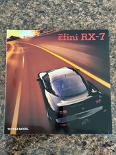 RARE JDM 1995 fini RX-7 RX7 FD3S Type RZ / R-S / R Touring X Brochure Catalog