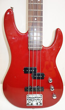 Aria Pro II STB-Series Electric Bass Cherry Red Color