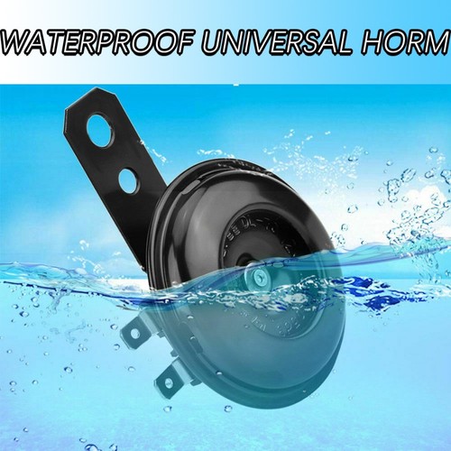 TWOM 115dB Universal Snail Horn – Loud Waterproof 12V For Motorcycle, Car, ATV, Scooter – Black Metal - View #6
