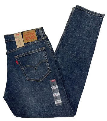 Levis 511 Mens Slim Fit Stretch Jeans 34X32 Blue #3224