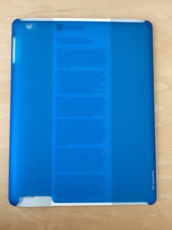NEW XtremeMac PAD-MS2-23 MicroShield Ultra-Thin Case for Apple iPad 2 - BLUE  - Image 4 of 4