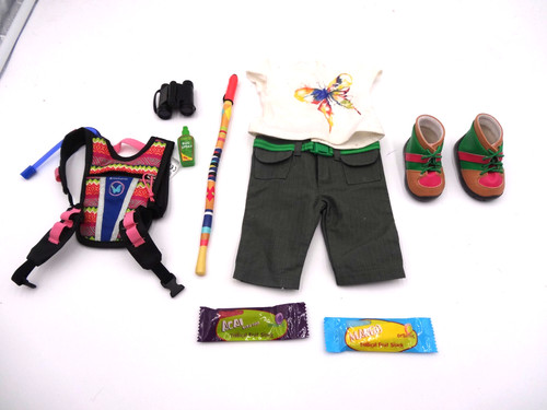 American Girl of the Year Doll LEA Clark Rainforest Hike Outfit and  Hike Access