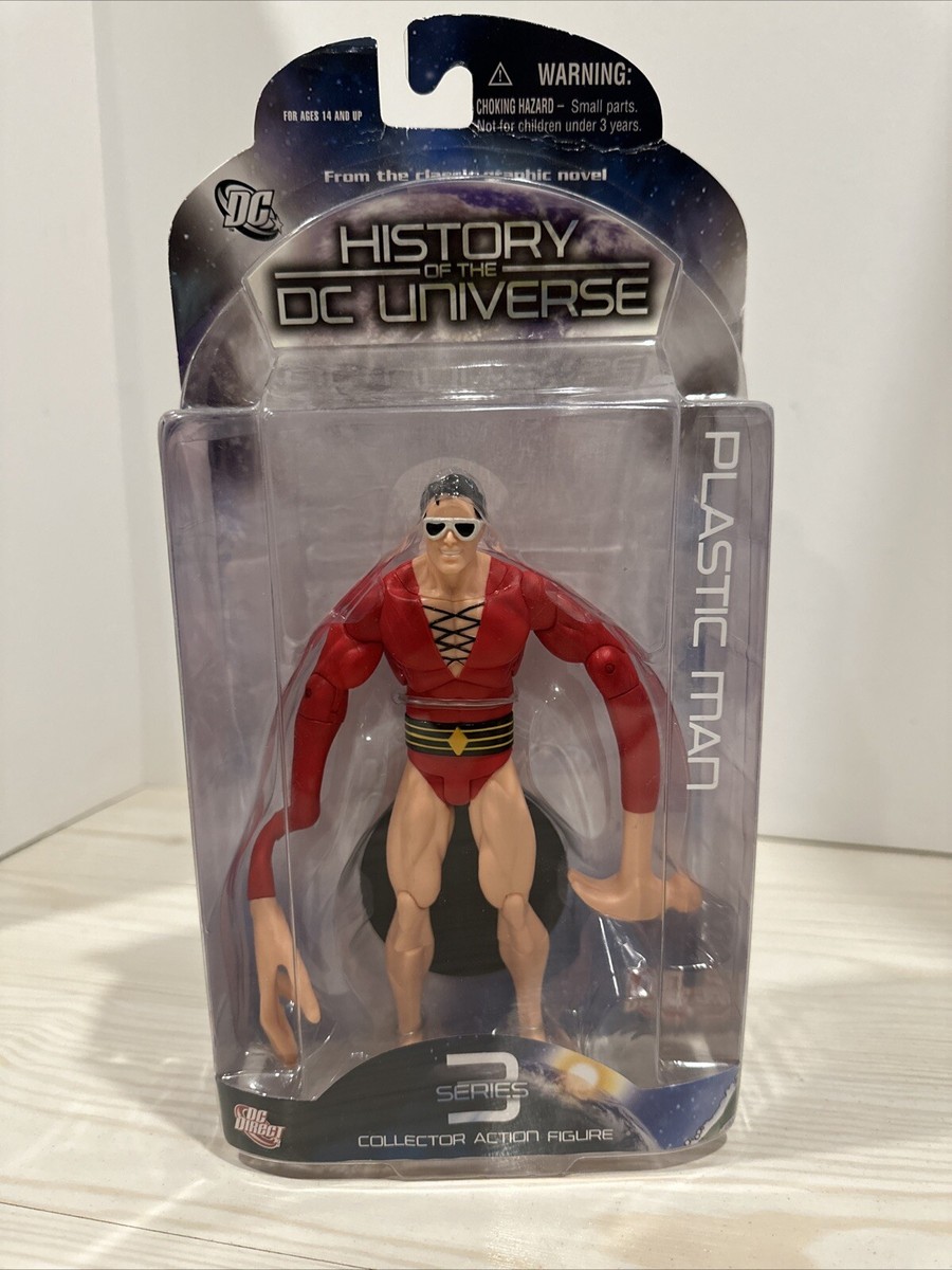 History of The DC Universe - Series 3 - PLASTIC MAN - DC Direct