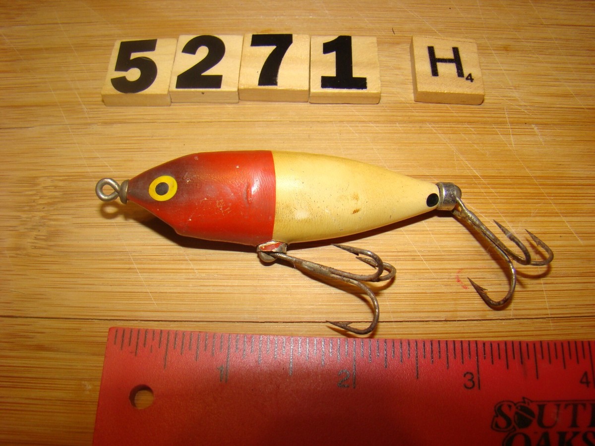 U5271 H WOOD MANUFACTURING COMPANY FISHING LURE ARKANSAS SURFACE SPOT TAIL  | eBay
