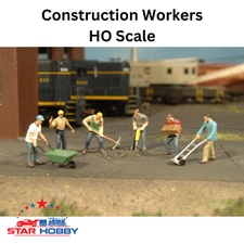 Bachmann 33105 Construction Workers Figures - HO Scale model trains