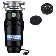 Waste Maid Standard 1/2 HP Continuous Feed Garbage Disposal 10-US-WM-158-3B USA
