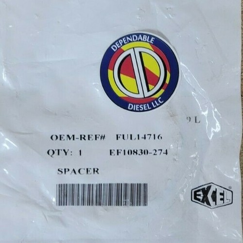 .274 in. Transmission Washer Spacer. Excel # EF10830-274 Ref. # 14716 310674C1 - Picture 2 of 12