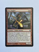 Fire Juggler 90/2008 Morningtide Regular Creature Red Goblin Shaman