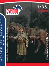 DYNAMO MODEL 35034 WWII 1940 FRENCH CAVALRY NO. 2 1 MOUNTED FIGURE
