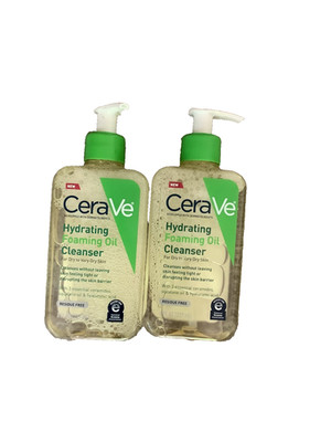CeraVe Hydrating Foaming Oil Cleanser 8oz/237ml 2 pack.