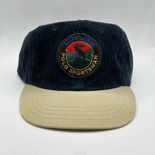 Vintage Polo Sport Ralph Lauren Polo Sportsman Outdoors Corduroy Hat Kids