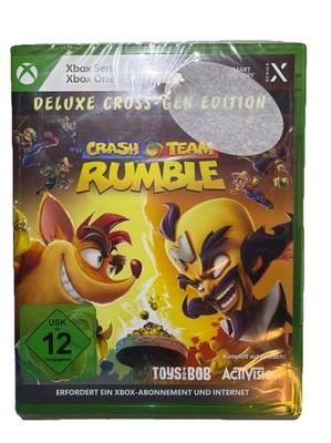 Crash Team Rumble Deluxe Cross Gen-Edition Microsoft XBox One NEU CIB OVP Sealed