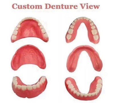 Temporary Cosmetic Smile Overlay Natural Teeth Look