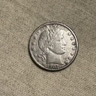 1907-S 90% Silver Barber Half Dollar Scarce VF Cleaned QA