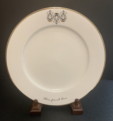 Maxwell & Williams 12 Days of Christmas - 10.75  Dinner Plate -Three French Hens