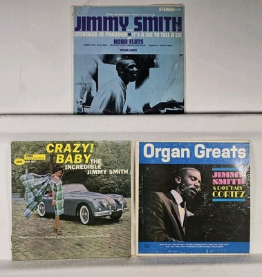 Jimmy Smith Crazy Baby Record Lot 3 Albums See Photos For Vinyl Grading