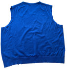 Cutter & Buck SMU Mustangs Blue Sweater Vest Cotton Pullover (3XB) ~ Golf/Casual — photo 5
