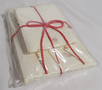Handmade Natural Invitations With Notecards For Weddings/Party (Multiple Avail)