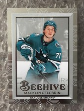 2024-25 Upper Deck Beehive Macklin Celebrini Rookie Sharks #BH-24