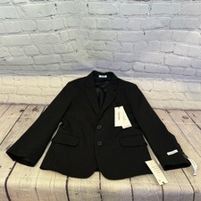Calvin Klein Boy&rsquo;s Black Suit Jacket Sz: 6 NWT