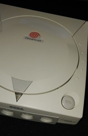 Sega Dreamcast Console With Controller