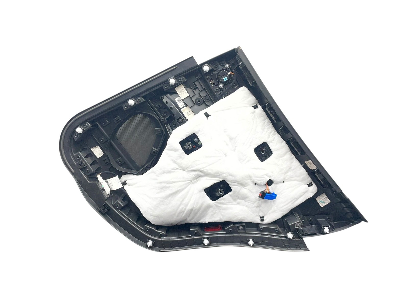 2023 MASERATI GRECALE M182 LEFT REAR INTERIOR DOOR TRIM PANEL BLACK (IBK) *WEAR*