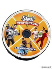 The Sims 3: World Adventures Expansion Pack (PC, 2009) *DISC ONLY*