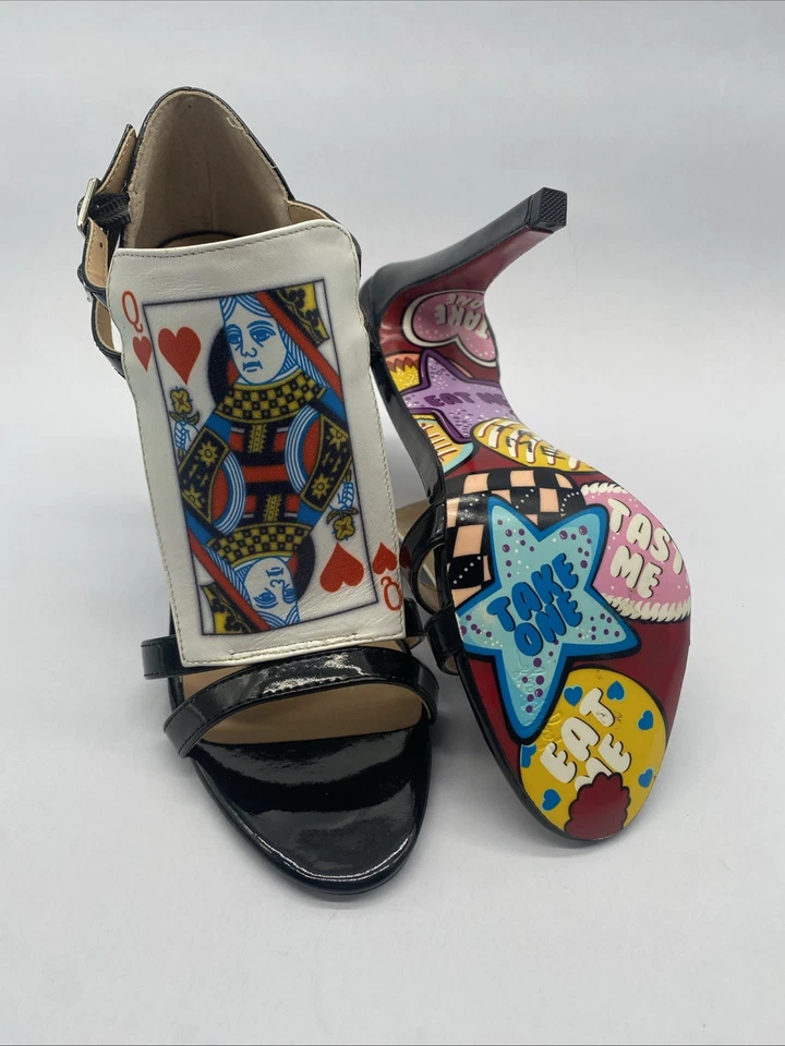 TAYLOR SAYS DECLAN черный 6,5 Wonderland ультра высокий ремень каблуки с открытым носком новый - Изображение 2 из 4