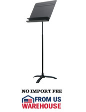 Manhasset Orchestral Music Stand M50 Double Lip Large Desk Black Finish