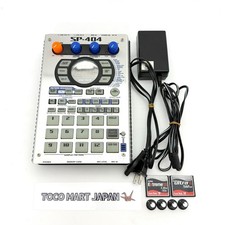 Roland SP-404 Portable Linear Wave Sampler Used w/Adapter  SD Card 0137