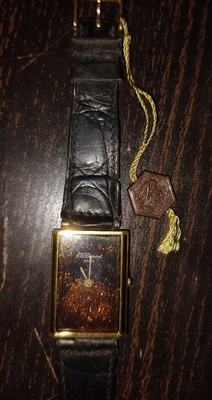 S.T. Dupont 腕時計 Laque de Chine S.T. DUPONT PARIS LAQUE DE CHINE WATCH LUXURY WITH GOLD DUST