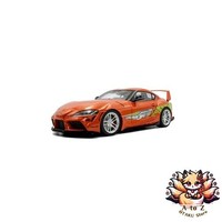 Neu Solido MaßStab 1:18 Toyota Gr Supra Tribute 2024 Orange Fertigmodell