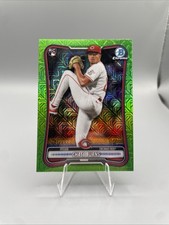 2026 Bowman Chrome Chase Burns RC #3  Neon Green Mojo /399 Reds 