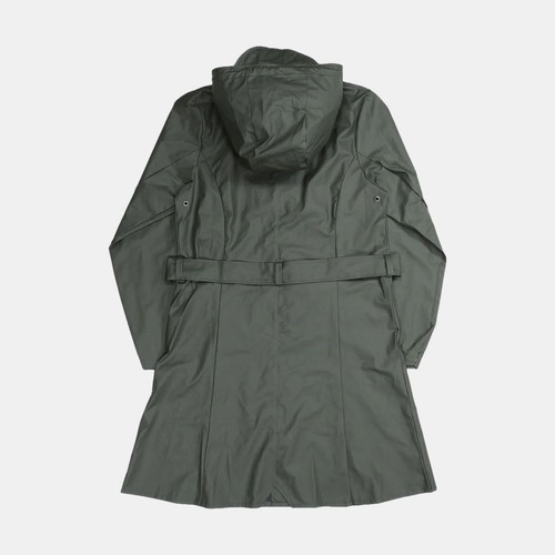 Rains Curve Jacket / Size XS / Womens / Green / Polyurethane - Picture 2 of 8