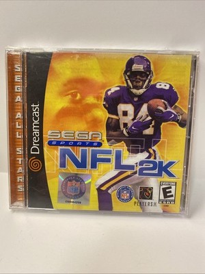 Sega Dreamcast CIB Sealed Sega Sports NFL2K Sealed 1999 Sega All Stars NFL