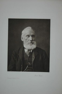 Lord Kelvin bezeichnet (1824-1907)Portrait Photogravure (Heliogravüre) ca. 1905
