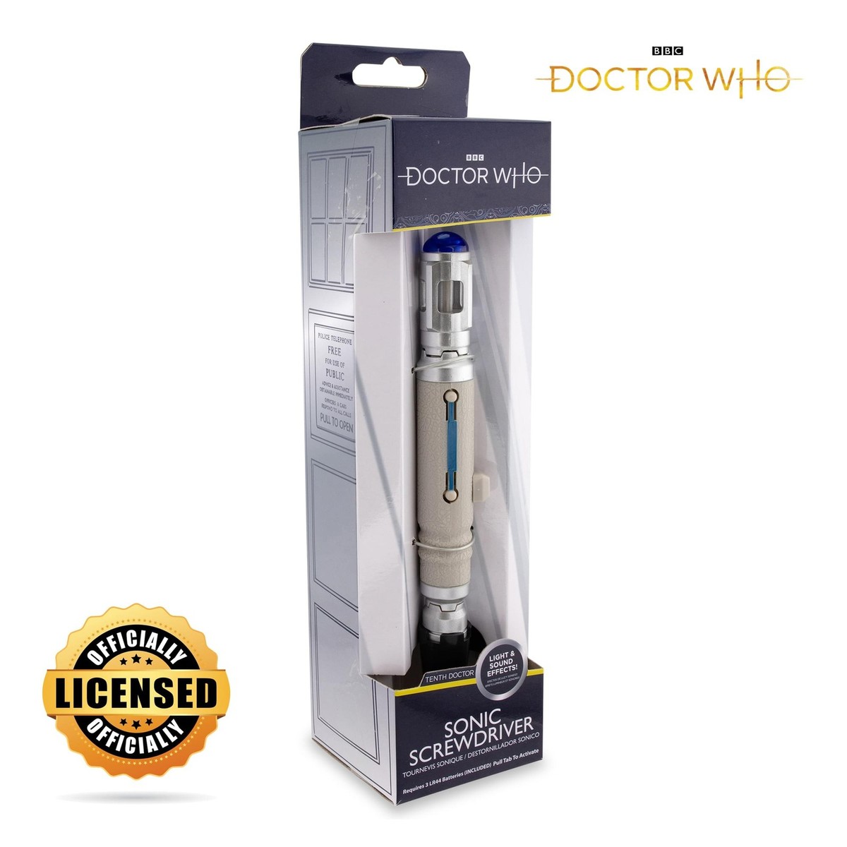 その他 Doctor Who 10th Sonic Screwd UR Doctor Who 10th Doctor Electronic Sonic Screwdriver Prop | Toynk