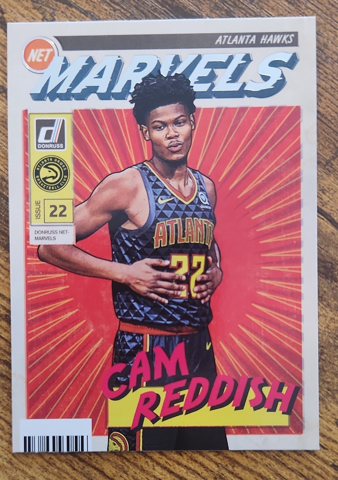 2019-20 Panini Donruss - Net Marvels Cam Reddish #12 (RC)