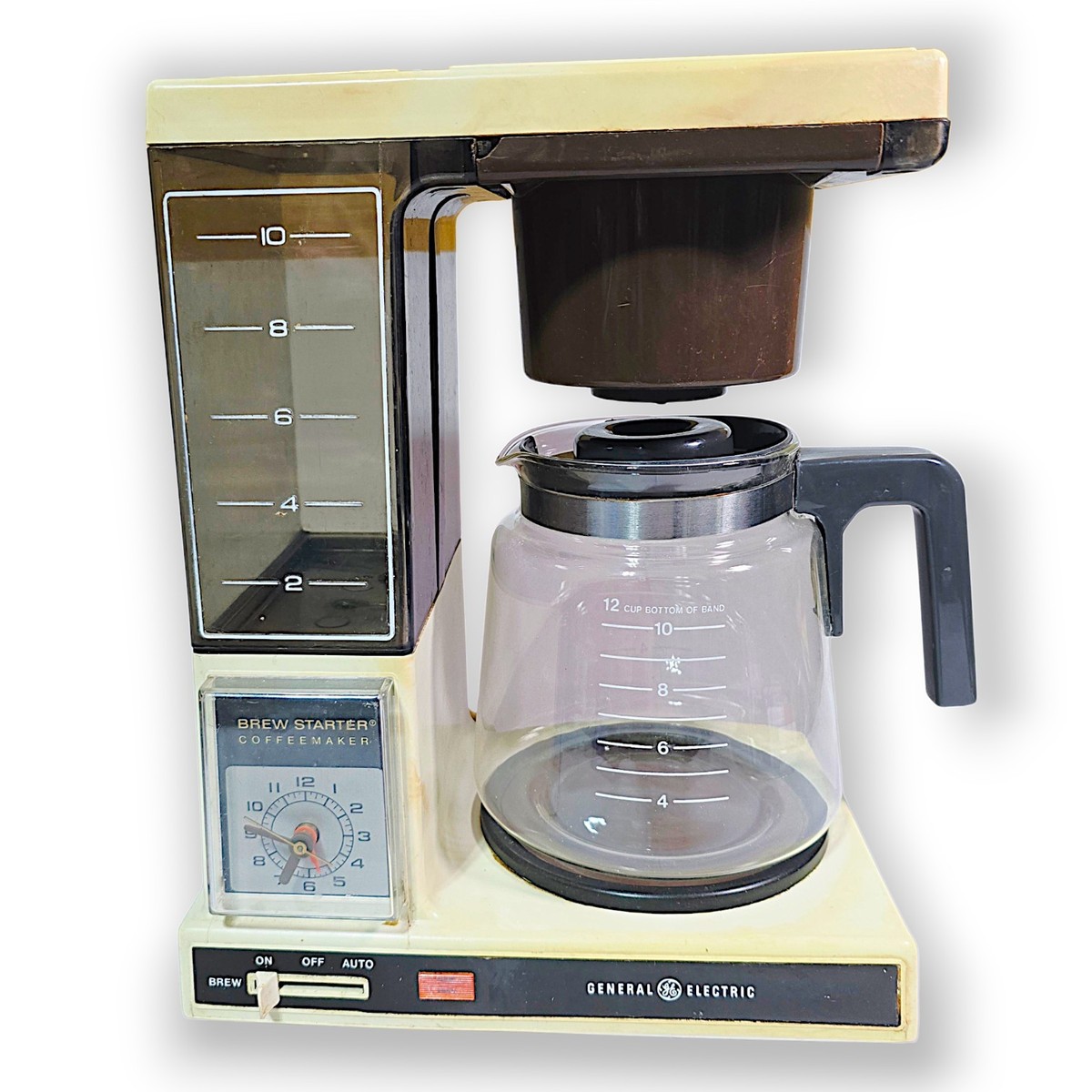 Vintage GE Brew Starter 10700 12 Cup Automatic Drip Coffee Maker