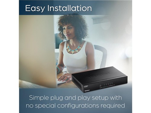 TRENDnet TEG-S350 Unmanaged 5-Port Unmanaged 2.5G Switch - Picture 8 of 11