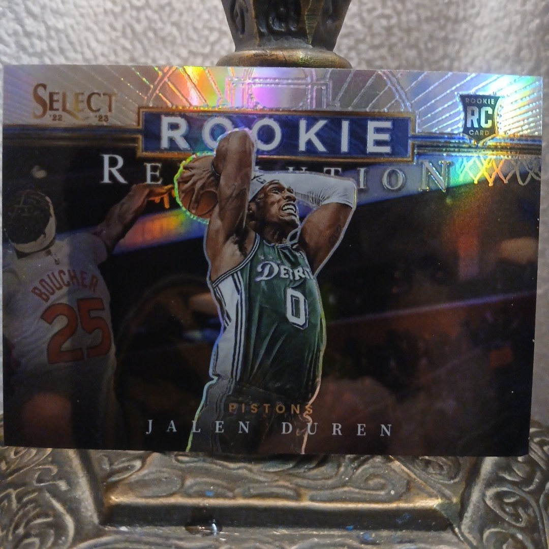 2022-23 Panini Select - Rookie Revolution #27 Jalen Duren (RC) Silver Prizm Sp