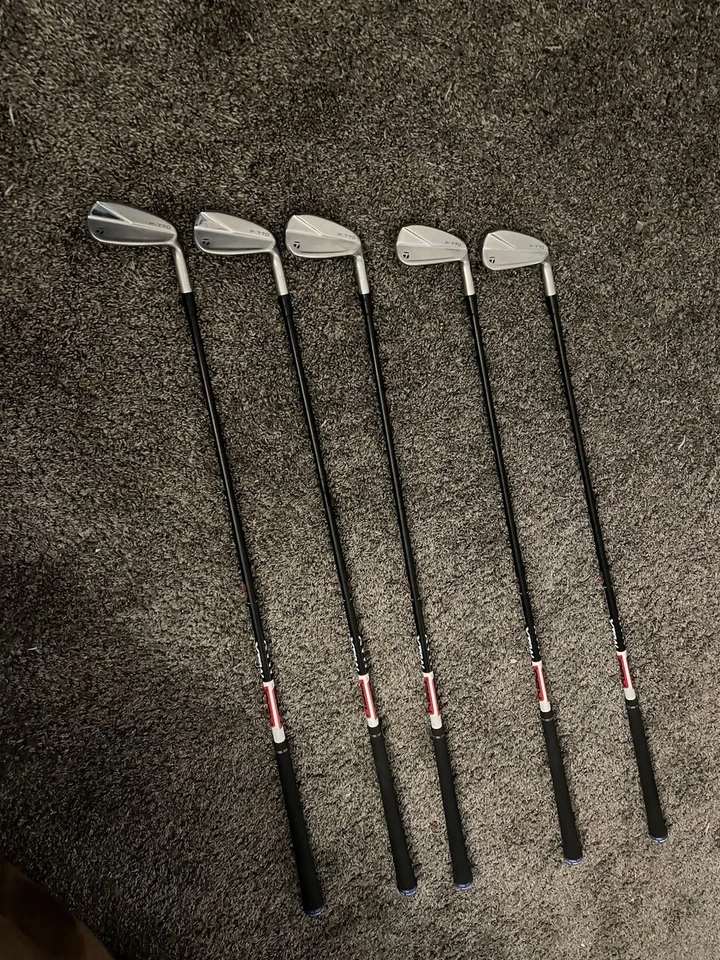 Клюшки айроны TaylorMade 2023 P770 длина стойки графитовые стержни ведж 6-P - Изображение 2 из 4