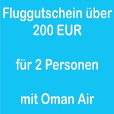 Fluggutschein 200 EUR - Gutschein Flug nach Bangkok sowie weitere Ziele