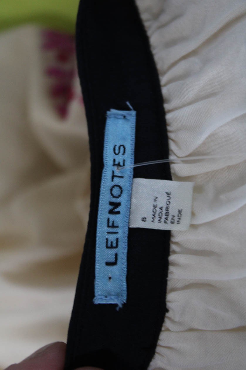 Leifnotes Womens Beaded Detail Patchwork Trapeze … - image 6